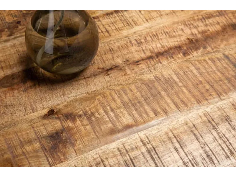 Table à manger GALAXIE – 160 cm – Bois de manguier massif