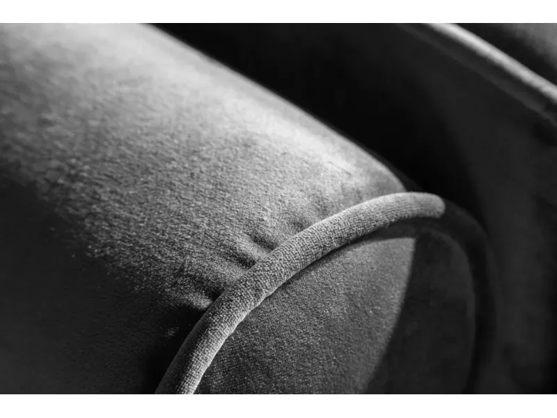 Canapé Moderne 3 Places en Velours – 220 cm de Confort Chic, Disponible en 5 Couleurs Élégantes