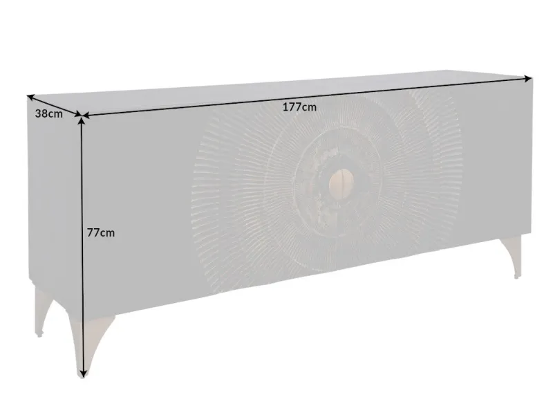 Buffet, Bahut et enfilade pas cher en bois massif | LIVRAISON GRAT...