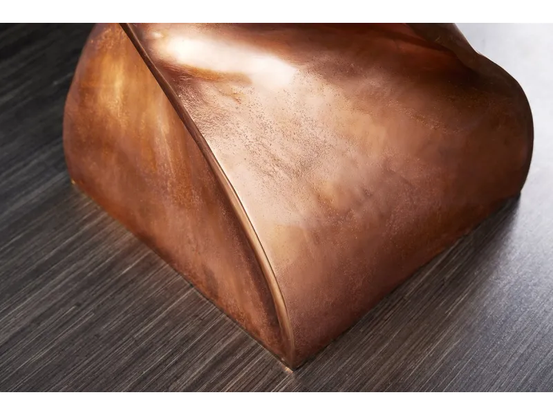 Tabouret design en aluminium argenté 45cm Tabourets bas |adeniahome.com