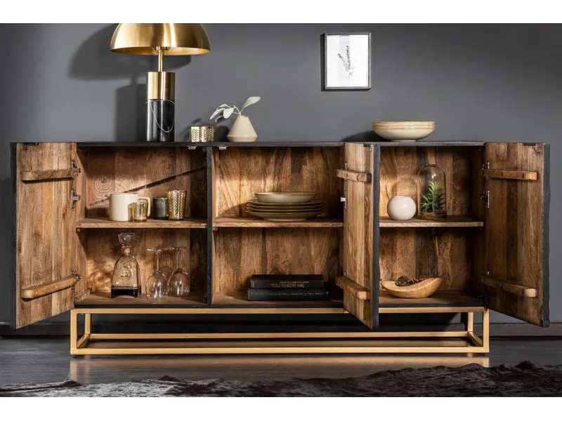 Buffet, Bahut et enfilade pas cher en bois massif | LIVRAISON GRAT...
