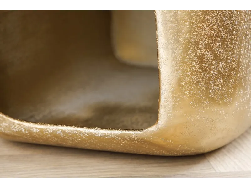 Table basse de 45 cm design unit doré