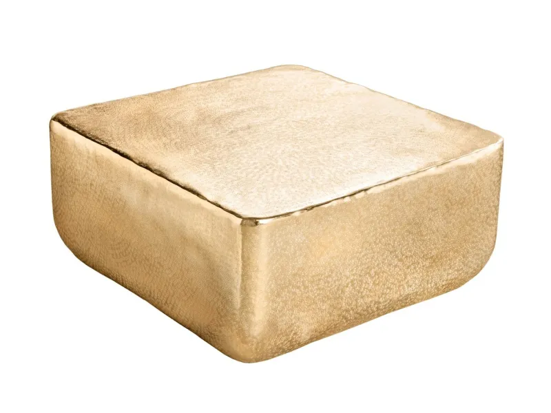 Table basse de 70 cm design unit doré