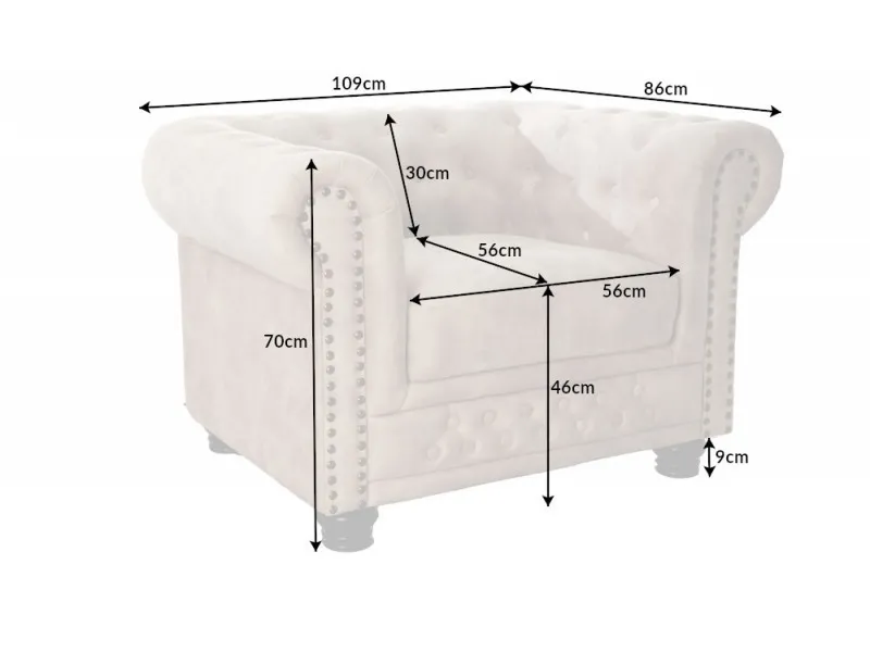 Fauteuil design vintage teinté marron Fauteuil |adeniahome.com