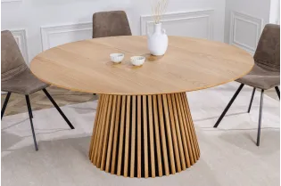 Table de Salle à Manger Ronde 120cm - Créez des Moments Inoubliables en Famille 2