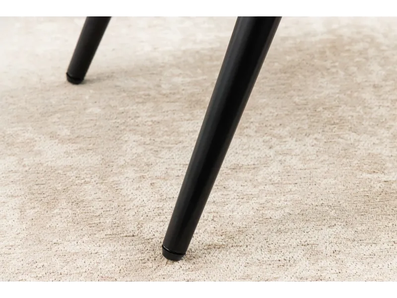 Pouf design BOULE de 50cm coloris gris en coton tricoté Pouf |adeniahome...