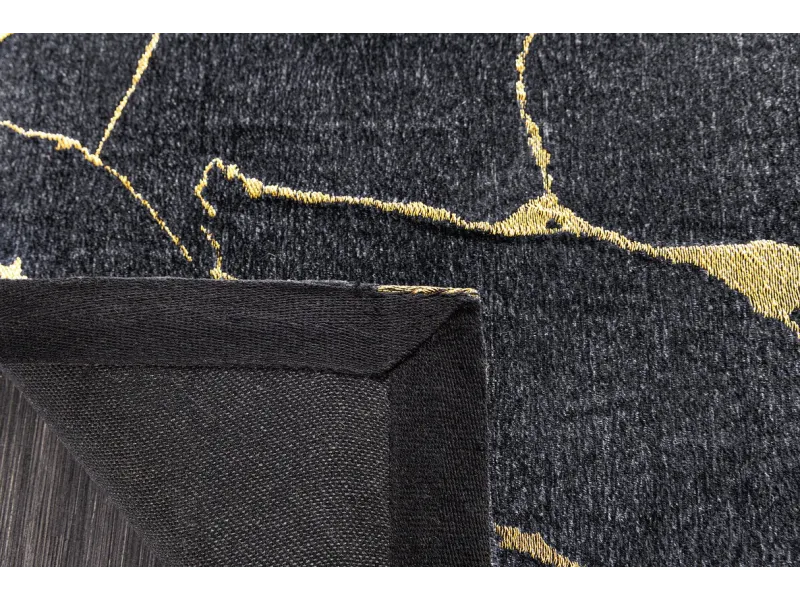 Tapis contemporain tricoté de 120x200cm en laine coloris naturel Ta...