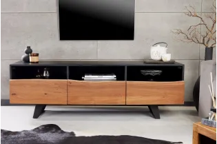 Meuble TV Organic Artwork 140cm Acacia 2