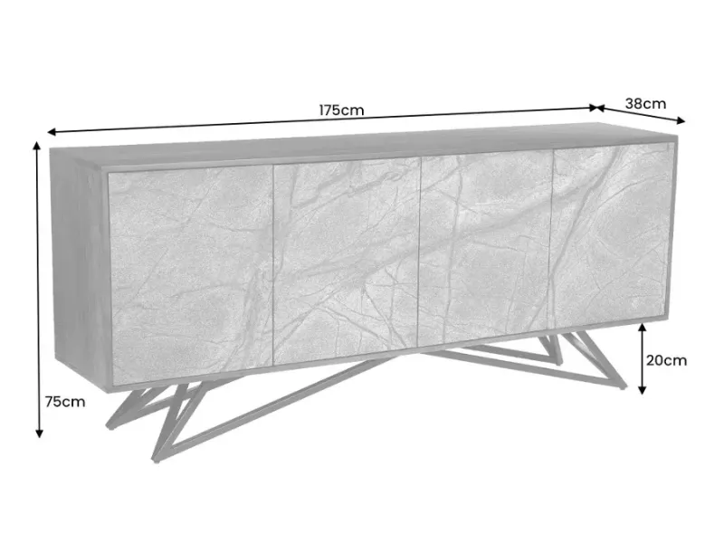Buffet, Bahut et enfilade pas cher en bois massif | LIVRAISON GRAT...