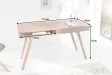 Bureau de 120cm design Scandinave coloris blanc Secrétaire |adeniahome...