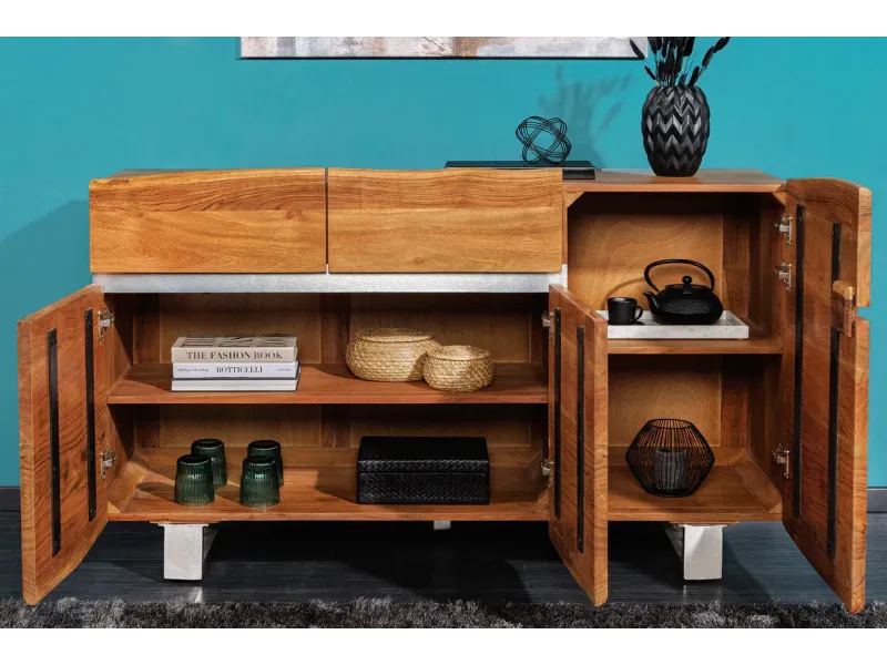 Buffet, Bahut et enfilade pas cher en bois massif | LIVRAISON GRAT...