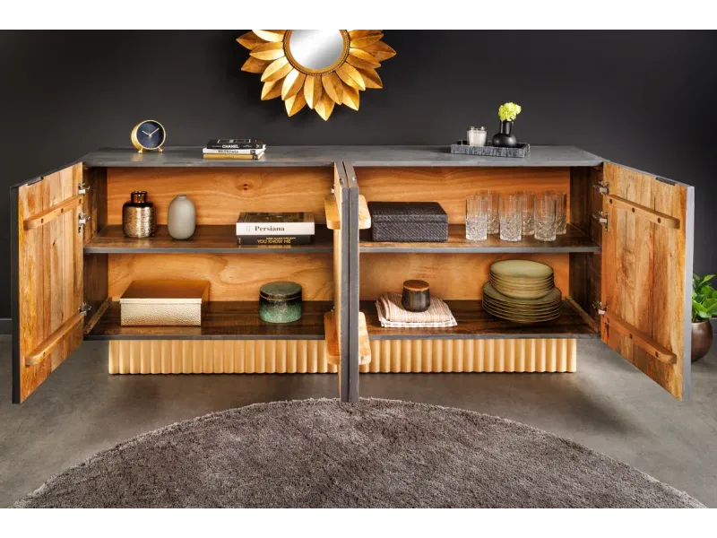 Buffet, Bahut et enfilade pas cher en bois massif | LIVRAISON GRAT...