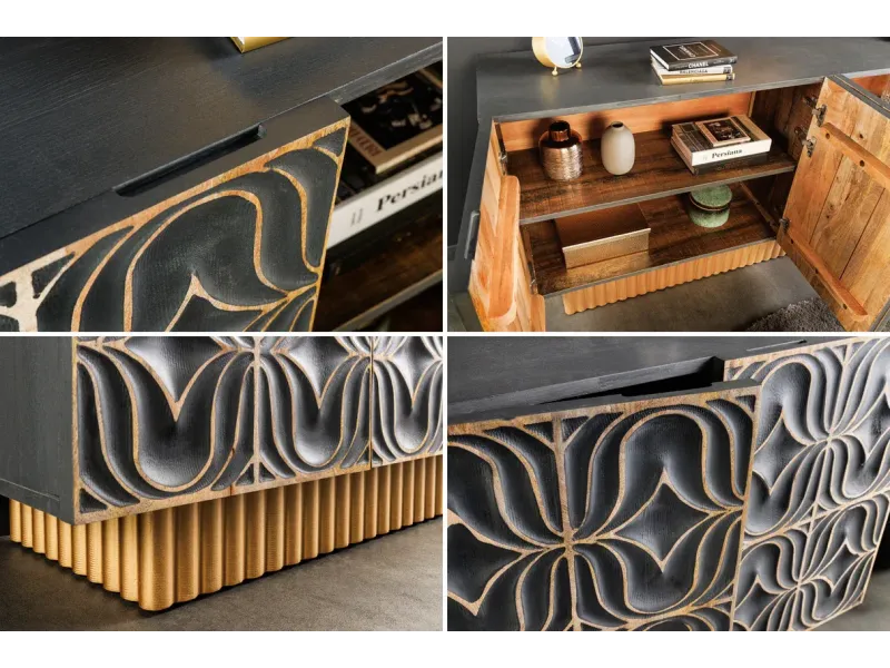 Buffet, Bahut et enfilade pas cher en bois massif | LIVRAISON GRAT...