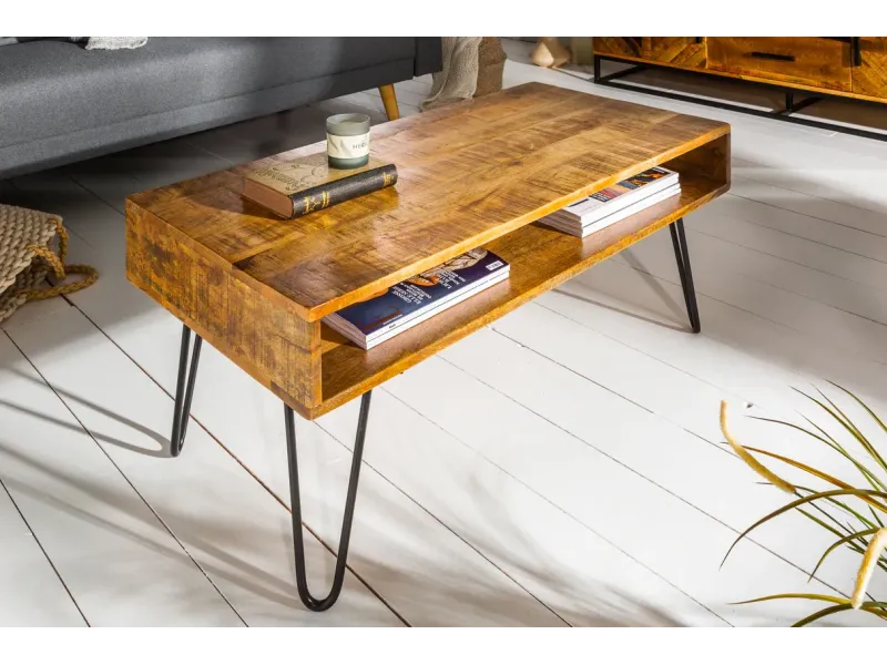 Table basse bois massif pas cher | LIVRAISON GRATUITE | adeniahome...