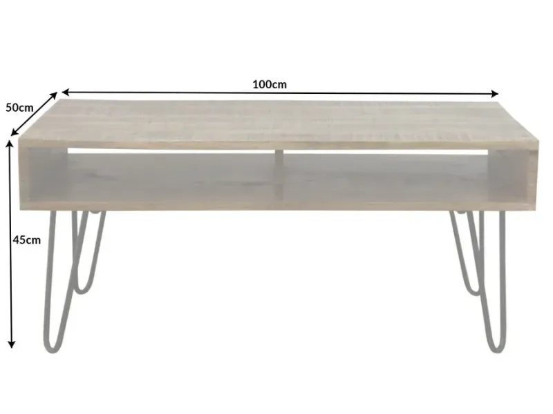 Table basse bois massif pas cher | LIVRAISON GRATUITE | adeniahome...
