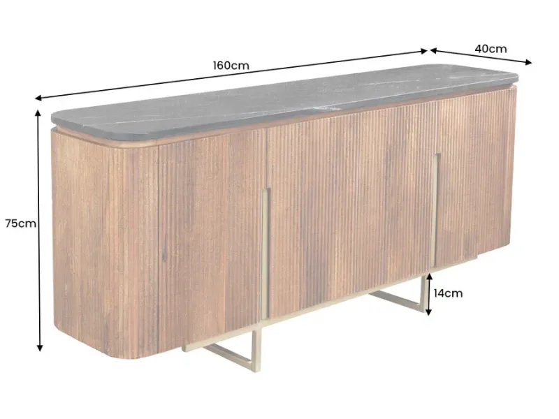 Buffet, Bahut et enfilade pas cher en bois massif | LIVRAISON GRAT...