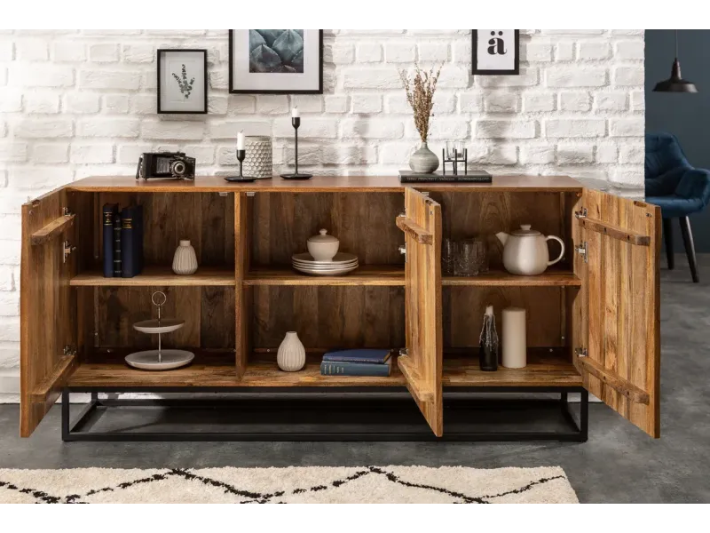 Buffet, Bahut et enfilade pas cher en bois massif | LIVRAISON GRAT...