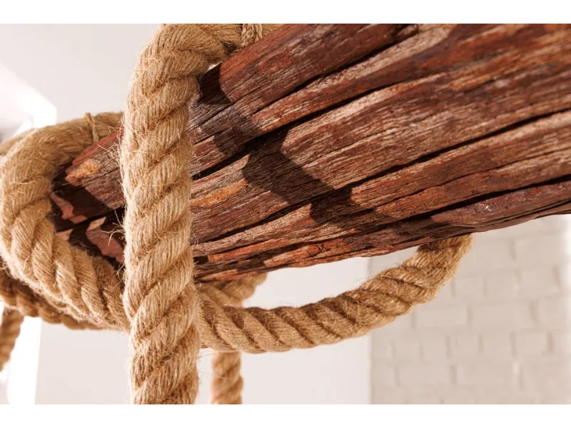 Suspension SEVEN SEAS 110 cm - Élégance naturelle et style maritime