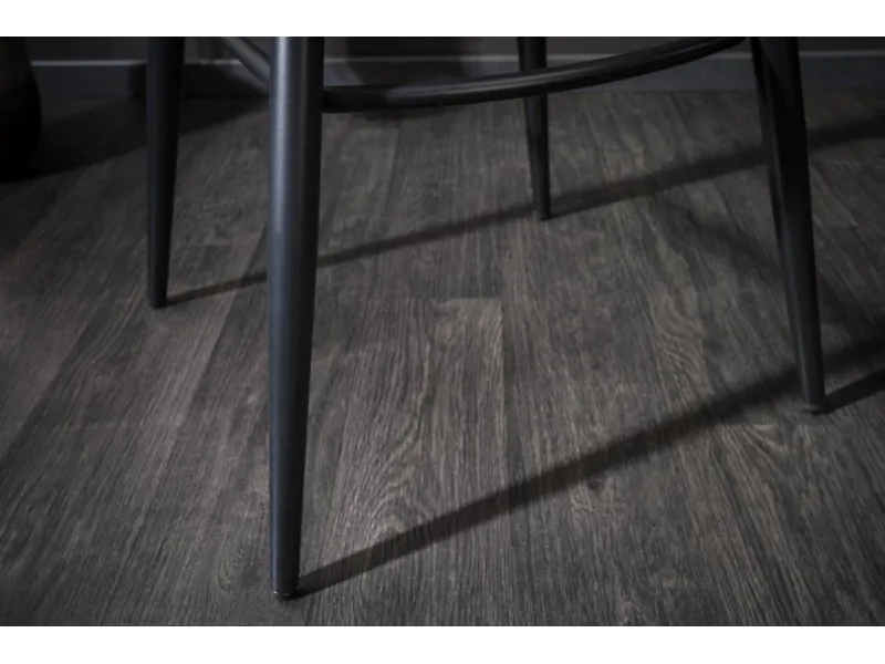 Lot de 2 tabourets de bar en velours coloris jaune moutarde