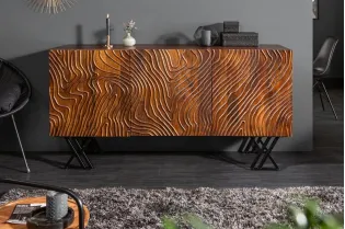 Buffet, Bahut et enfilade pas cher en bois massif | LIVRAISON GRAT... 2