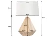 Lampe à poser design coquillage coloris beige Lampes à poser |adeniahome...
