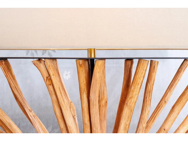 Lampe à poser design de couleur gris en béton Lampes à poser |adeniahome...