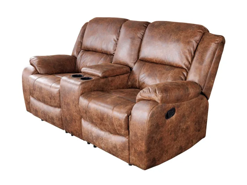 Fauteuil relaxant moderne coloris gris clair en tissu Fauteuil rela...