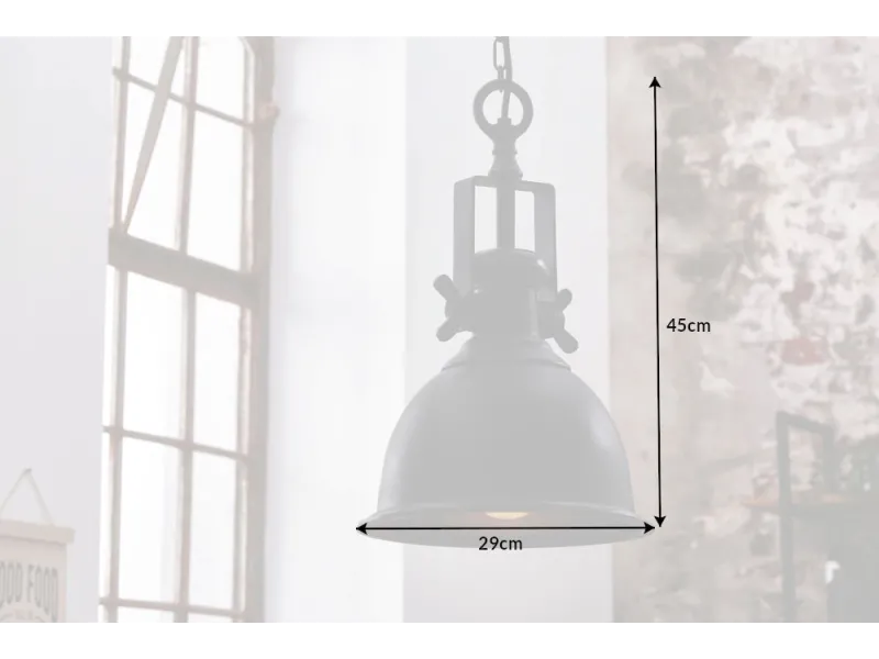 Lampe suspension design scandinave coloris noir en métal et en bois...