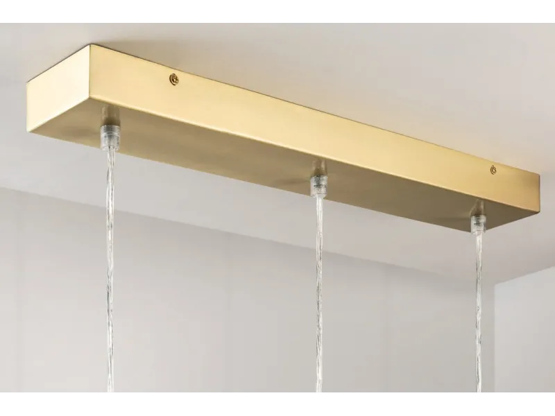 Lampe suspension design scandinave coloris blanc en métal et en boi...