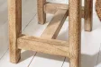 Tabouret 40 cm de hauteur | Bois de manguier naturel artisanal |adeniahome...
