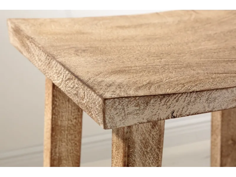 Tabouret 40 cm de hauteur | Bois de manguier naturel artisanal |adeniahome...