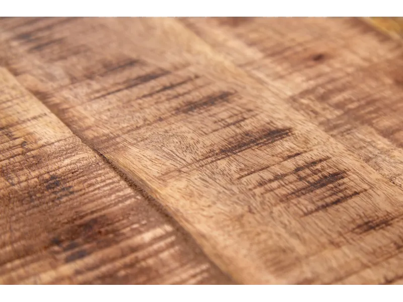 Table basse contemporaine |Table basse design fossile en bois et ve...