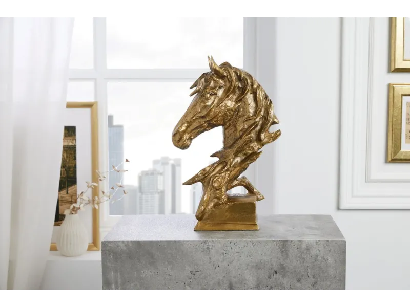 Pièce Echec décoratif en aluminium teinté argenté Objets de décorat...