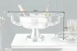 Vasque décorative pour champagne/glace en aluminium argenté Vases, ...