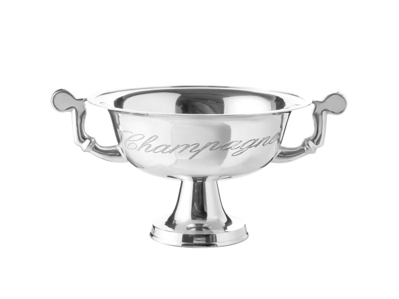 Vasque décorative pour champagne/glace en aluminium argenté Vases, ...