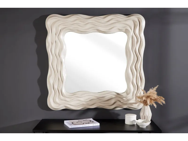 Miroir Portrait 28cm or pas cher