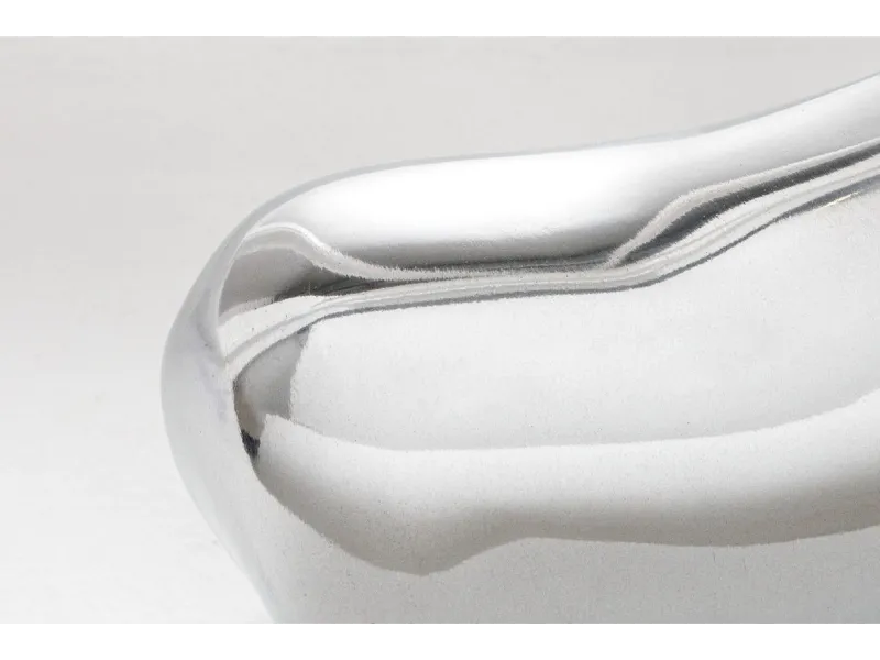 Presse-Papier design taureau en aluminium argenté Objets de décorat...