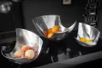 Corbeille de fruit 25 cm en aluminium argenté Objets de décoration ...