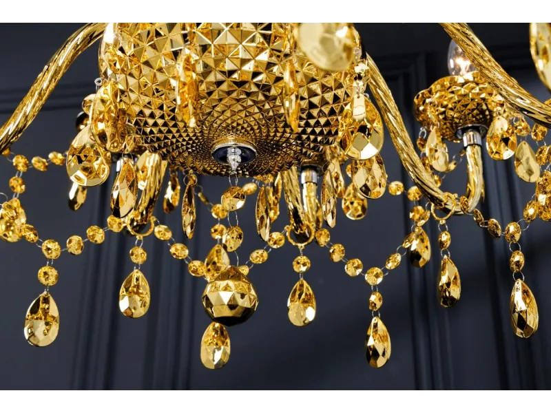 Lampe suspendue design \"GLORY\" coloris transparent Suspensions ...