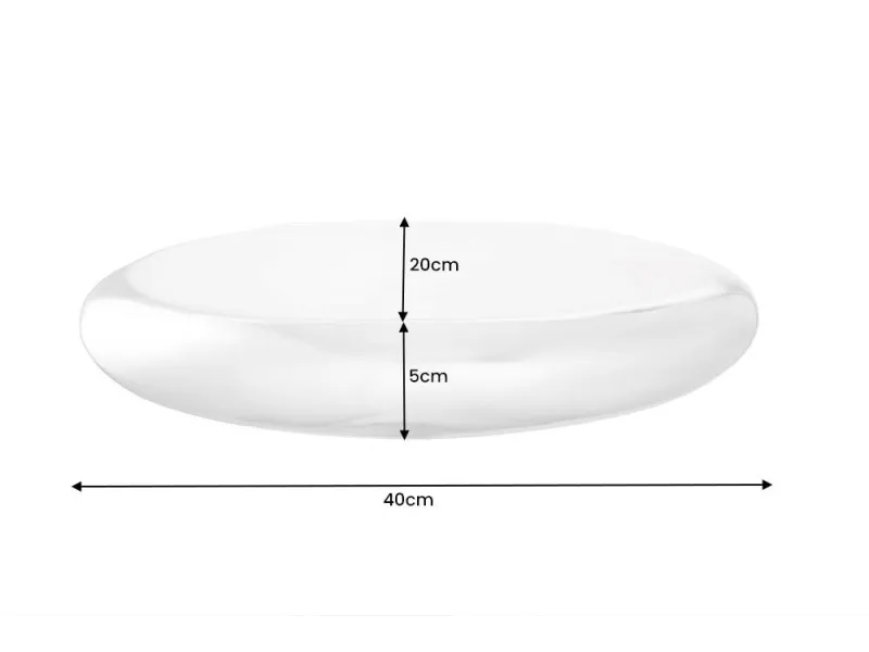 Étagère murale 5 pièces design LARME en aluminium argenté |adeniahome...