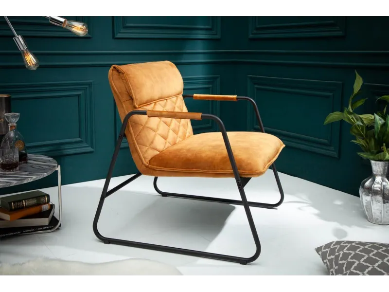 Fauteuil style chesterfield en simili cuir blanc Fauteuil |adeniahome...