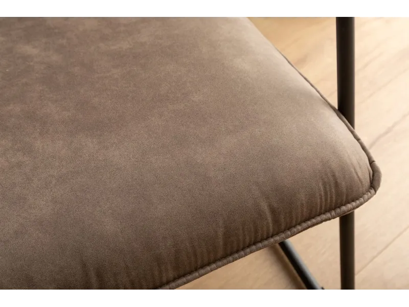 Fauteuil Butterfly en cuir marron Fauteuil |adeniahome.com