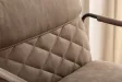 Fauteuil Butterfly en cuir marron Fauteuil |adeniahome.com