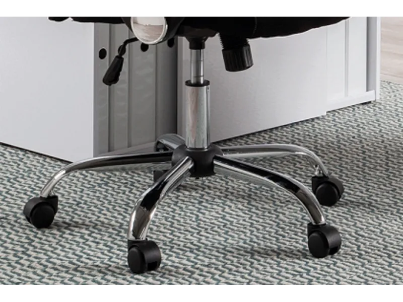 Chaise de bureau professionnel réglable coloris noir Sièges de bure...