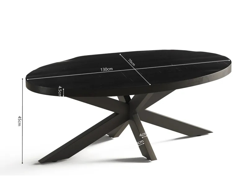 Table basse en bois, verre ou métal - adeniahome.com