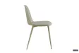 Chaise design en bois massif et simili cuir, coloris rouge Chaises ...