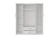 Armoire murale design 2 portes ouvrantes vitrées Meubles haut |adeniahome...