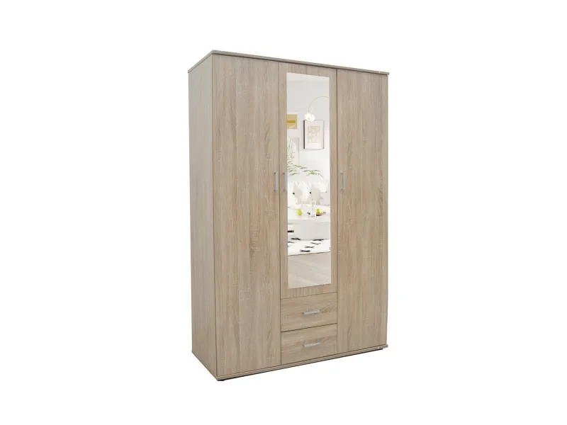 Meuble bas à 2 portes avec évier teinté sonoma Meubles bas |adeniahome...