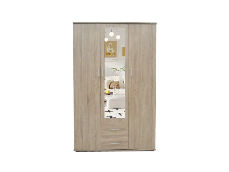 Meuble bas à 2 portes avec évier teinté sonoma Meubles bas |adeniahome...