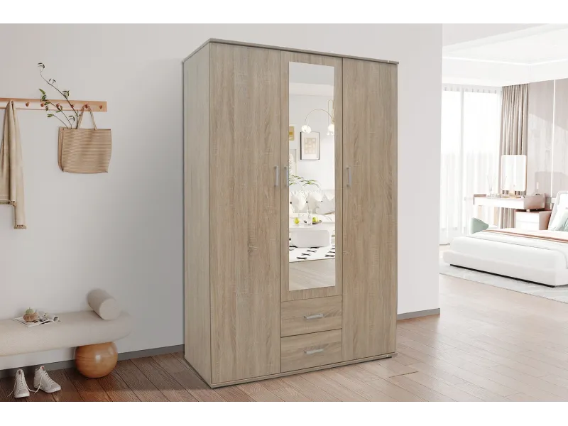 Meuble bas à 2 portes avec évier teinté sonoma Meubles bas |adeniahome...